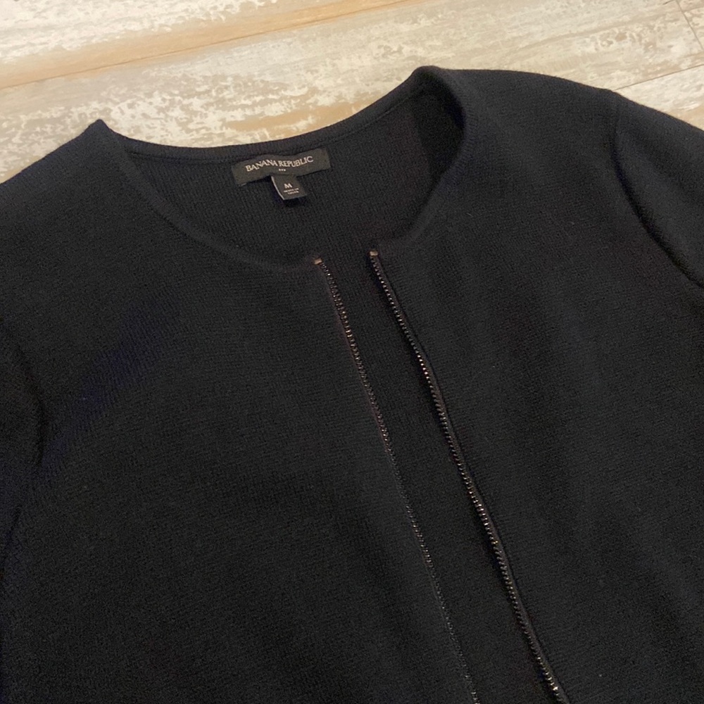 Long Banana Republic Sweater Jacket
